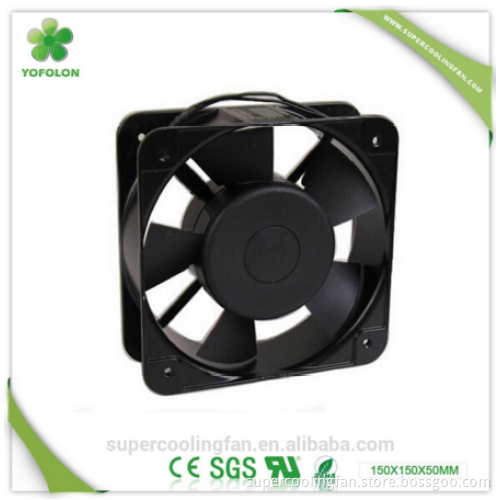 home appliance application high air volume 220v ac cooling fan 150mm